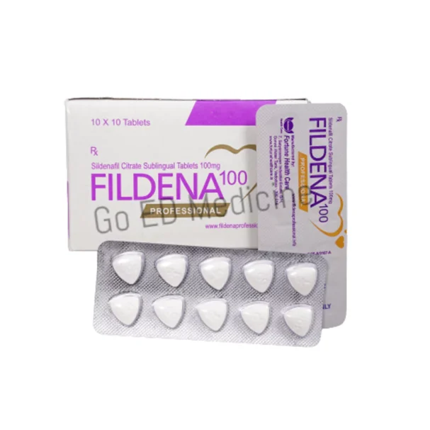 Fildena Professional 100mg Sildenafil Sublingual Tablet 2