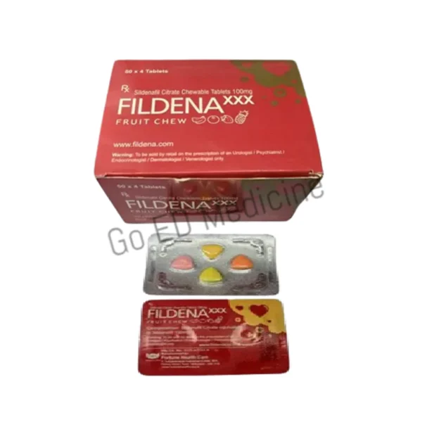 Fildena XXX 100mg Sildenafil Tablet 3