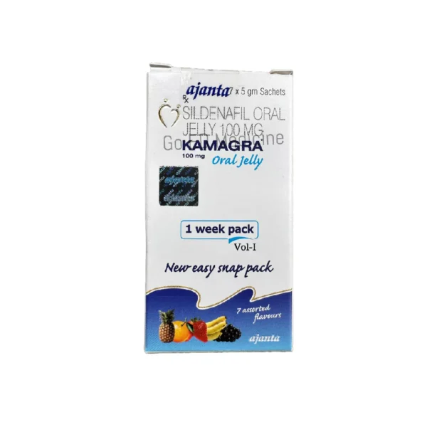 Kamagra 100mg Sildenafil Oral Jelly 1