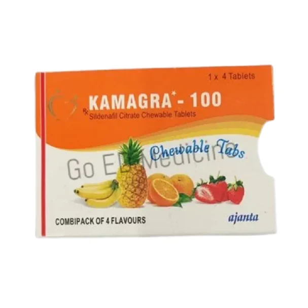 Kamagra Chewable 100mg Sildenafil Tablet 1