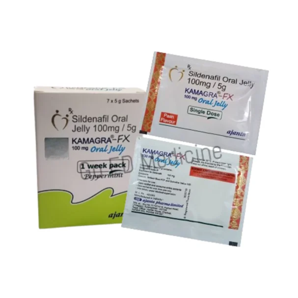 Kamagra-FX 100mg Sildenafil Oral Jelly 4