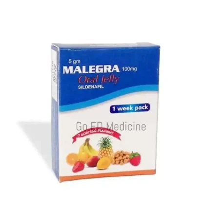 Malegra 100mg Sildenafil Oral Jelly 1
