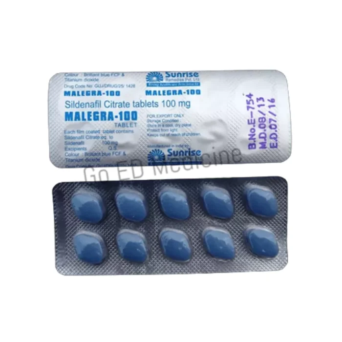 Malegra 100mg Sildenafil Tablet 2