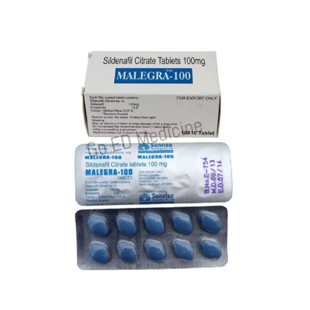 Malegra 100mg Sildenafil Tablet 3