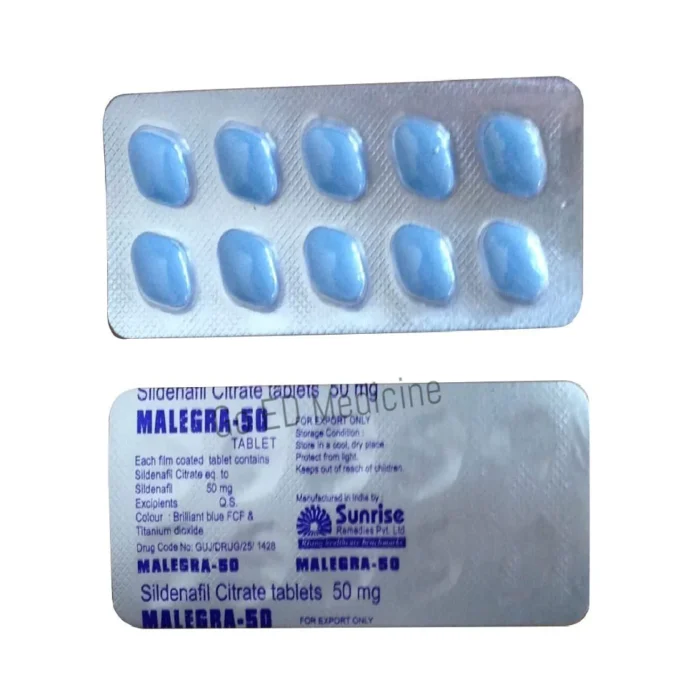 Malegra 50mg Sildenafil Tablet 2