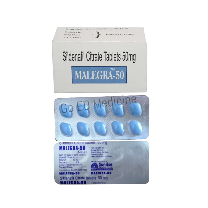 Malegra 50mg Sildenafil Tablet 3
