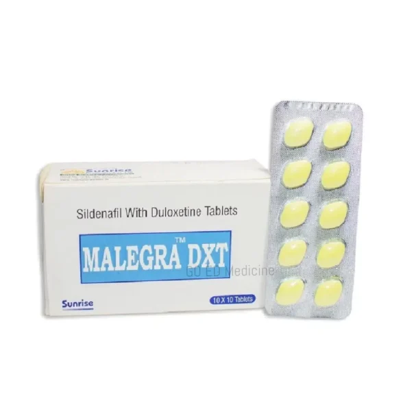 Malegra DXT 100+30mg Sildenafil + Duloxetine Tablet 4