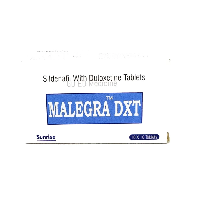 Malegra DXT 100+30mg Sildenafil + Duloxetine Tablet 1