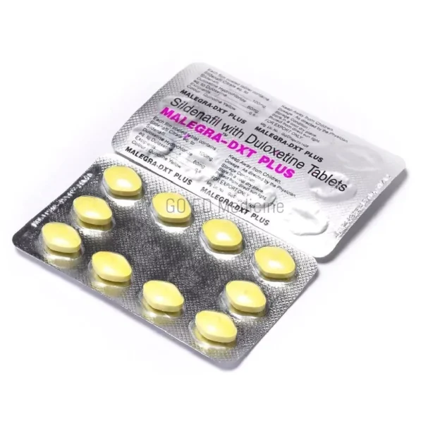 Malegra DXT Plus 100+60mg Sildenafil+ Duloxetine Tablet 2