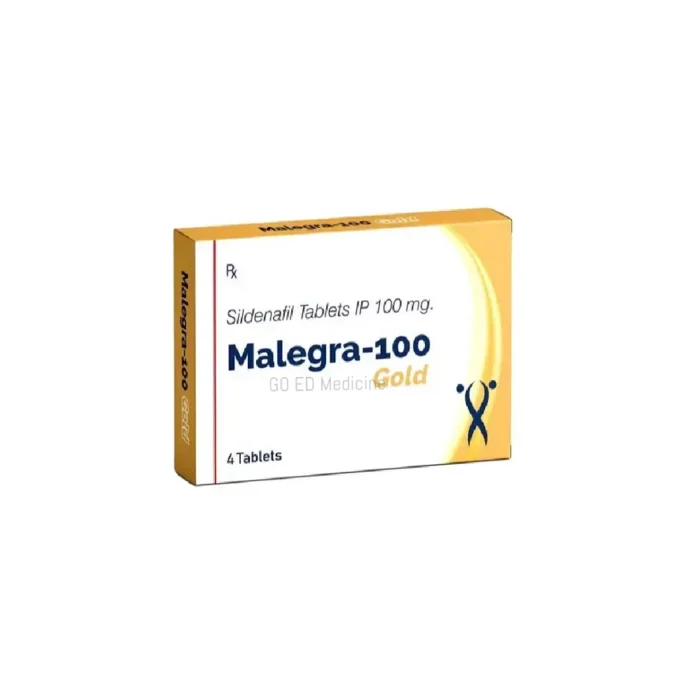 Malegra Gold 100mg Sildenafil Tablet 1