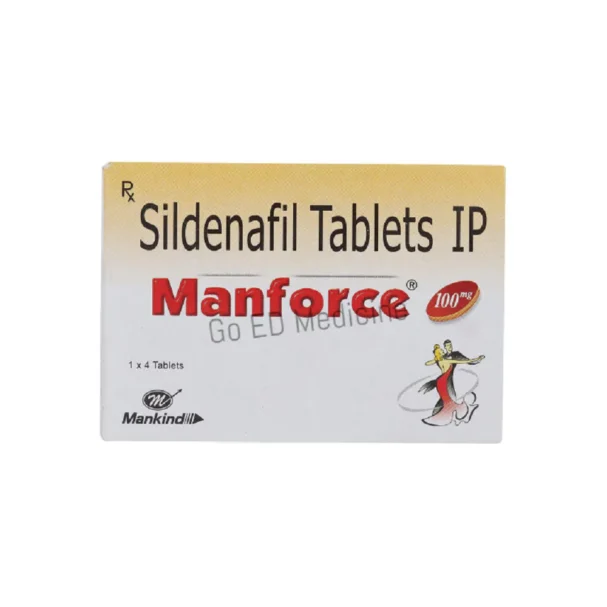 Manforce 100mg Sildenafil Tablet 1