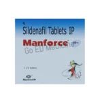 Manforce 50mg Sildenafil Tablet 1