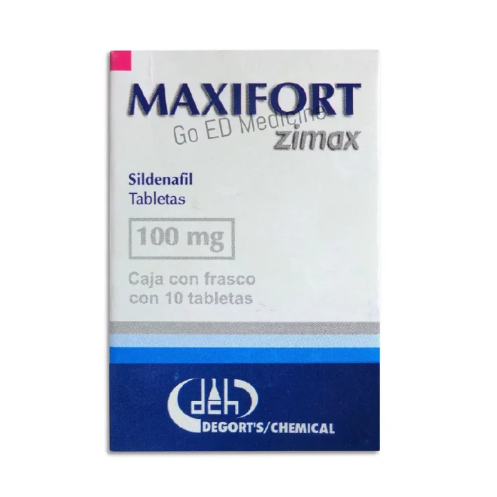 Maxifort Zimax 100mg Sildenafil Tablet 1