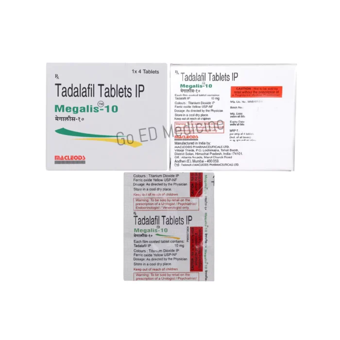 Megalis 10mg Tadalafil Tablet 3