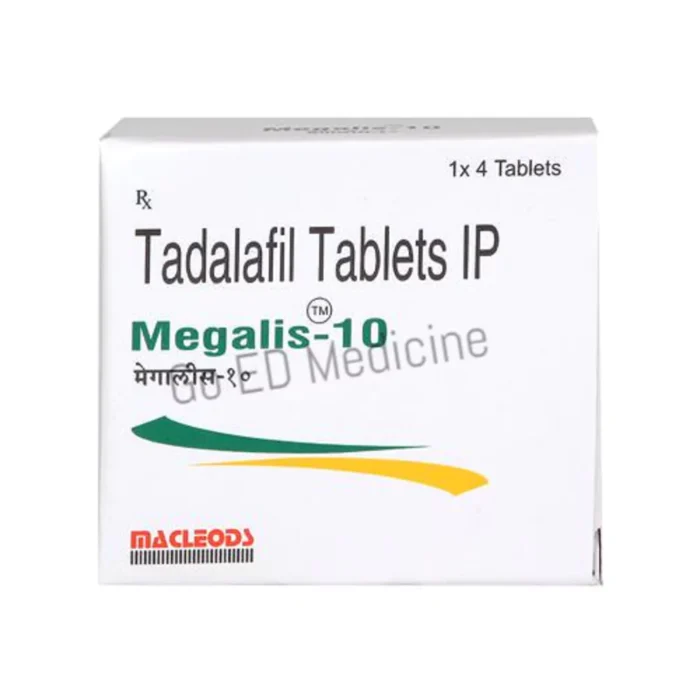 Megalis 10mg Tadalafil Tablet 1
