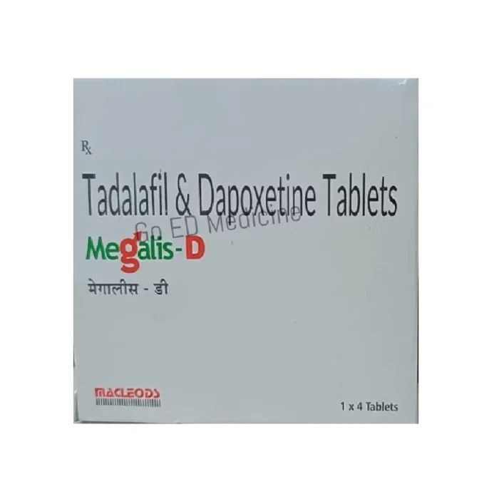 Megalis D (Tadalafil & Dapoxetine) Tablet 1