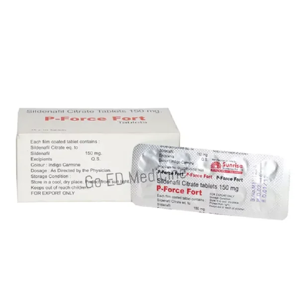 P-Force Fort 150mg Sildenafil Tablet 4