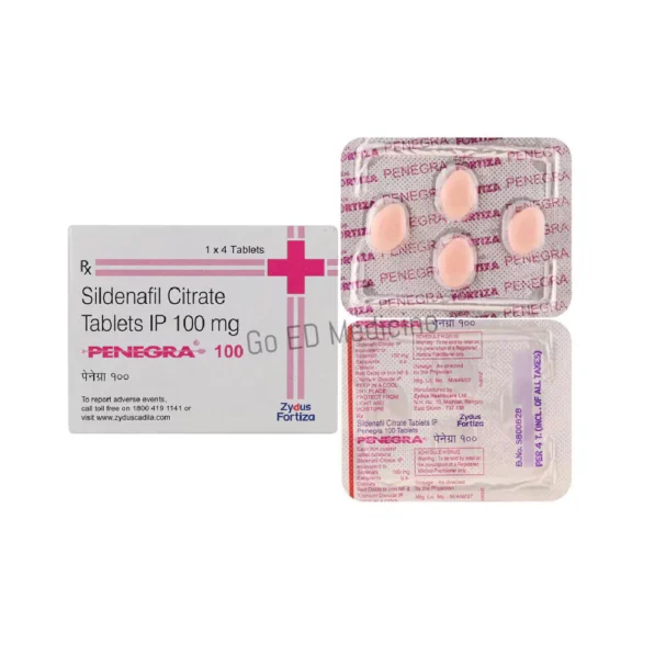 Penegra 100mg Sildenafil Tablet 3