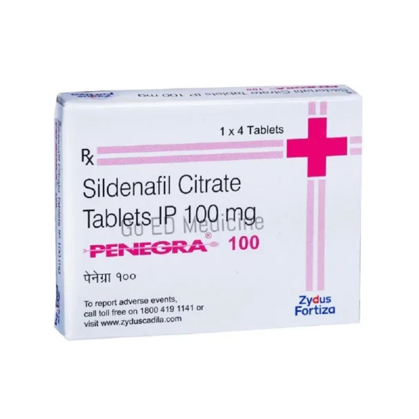 Penegra 100mg Sildenafil Tablet 1