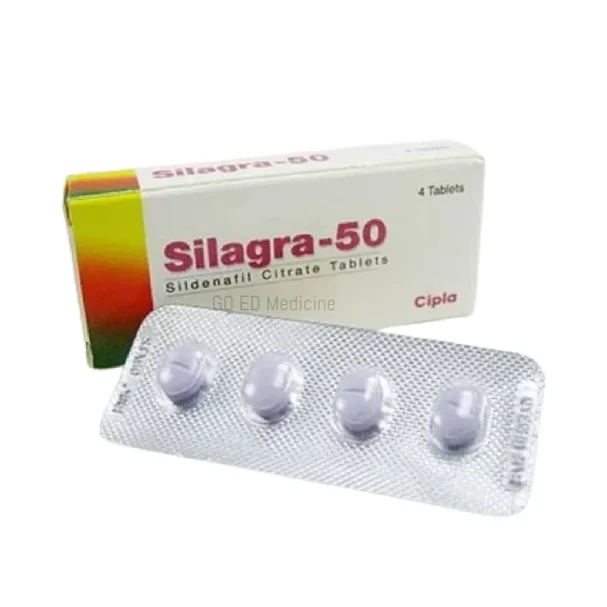 Silagra 50mg Sildenafil Tablet 1