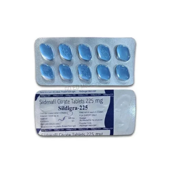 Sildigra 225mg Sildenafil Tablet 1