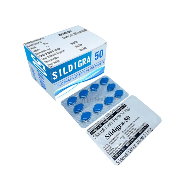 Sildigra 50mg Sildenafil Tablet 3