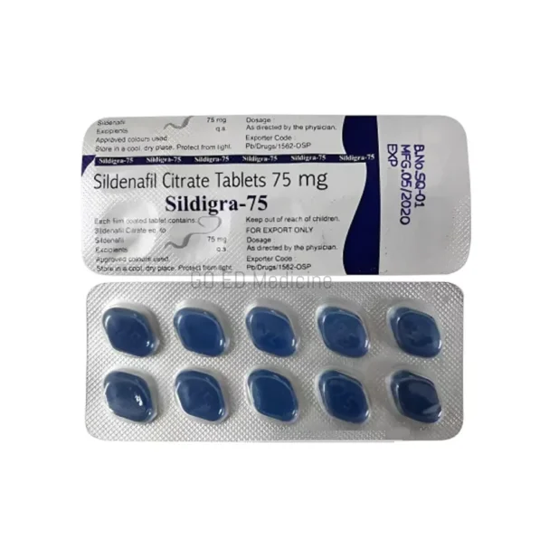 Sildigra 75mg Sildenafil Tablets 1