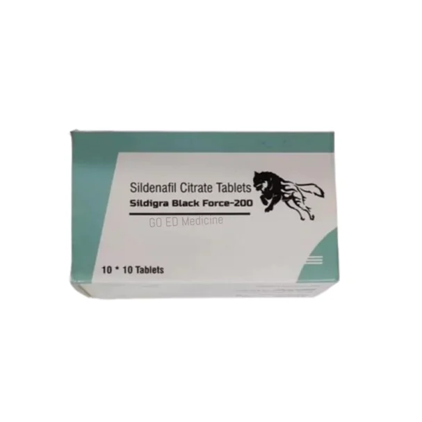 Sildigra Black Force 200mg Sildenafil Tablet 1