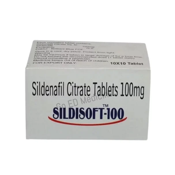 Sildisoft 100mg Sildenafil Tablet 1