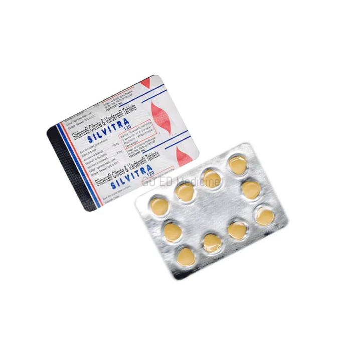 Silvitra 120mg Sildenafil & Vardenafil Tablet 2