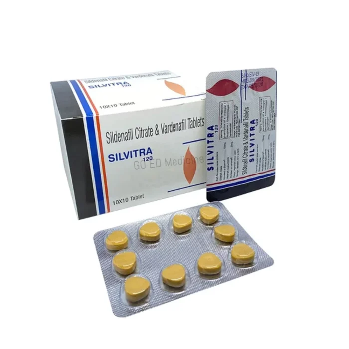 Silvitra 120mg Sildenafil & Vardenafil Tablet 3