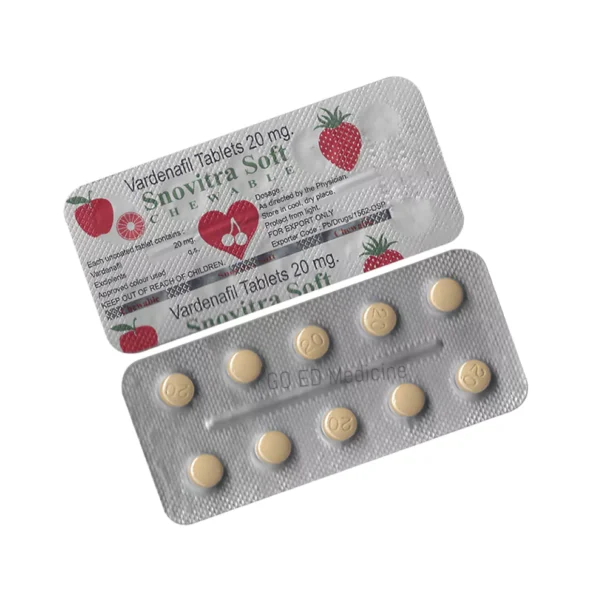 Snovitra Soft 20mg Vardenafil Tablet 1