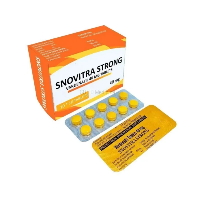 Snovitra Strong 40mg Vardenafil Tablet 3