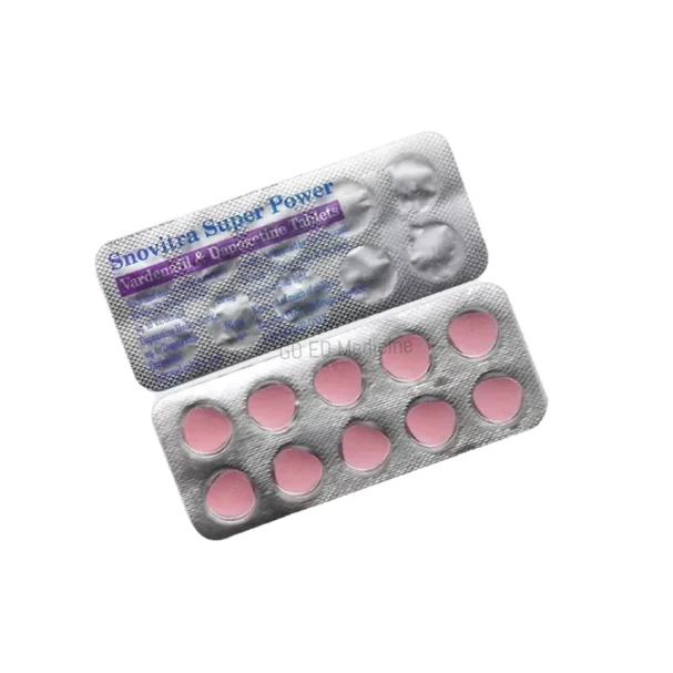 Snovitra Super Power 80mg Vardenafil & Dapoxetine Tablet 2