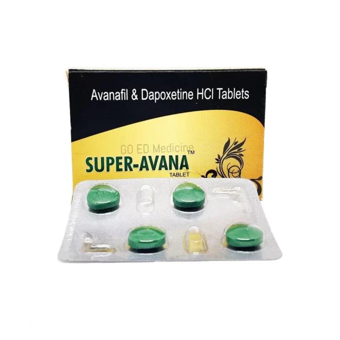 Super Avana 160mg (Avanafil & Dapoxetine) Tablet 4