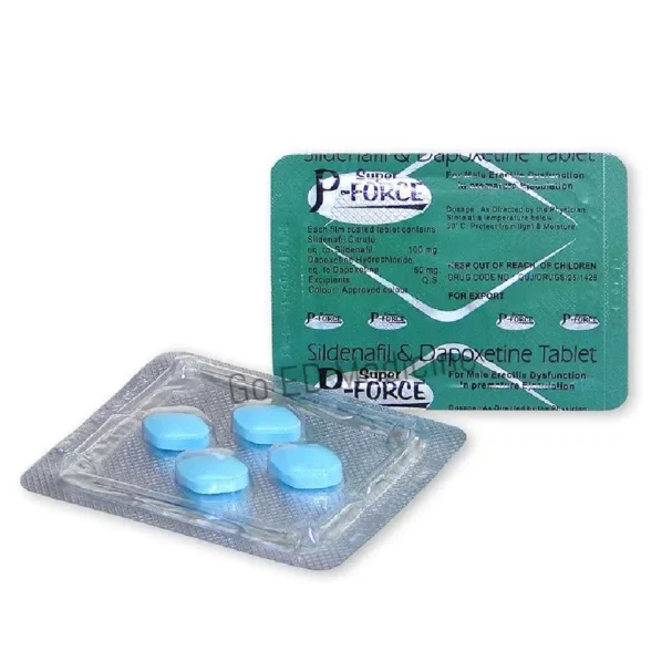 Super P-Force (Sildenafil & Dapoxetine) Tablet 2