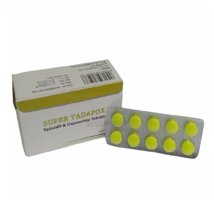 Super Tadapox 100mg Tadalafil & Dapoxetine Tablet 1