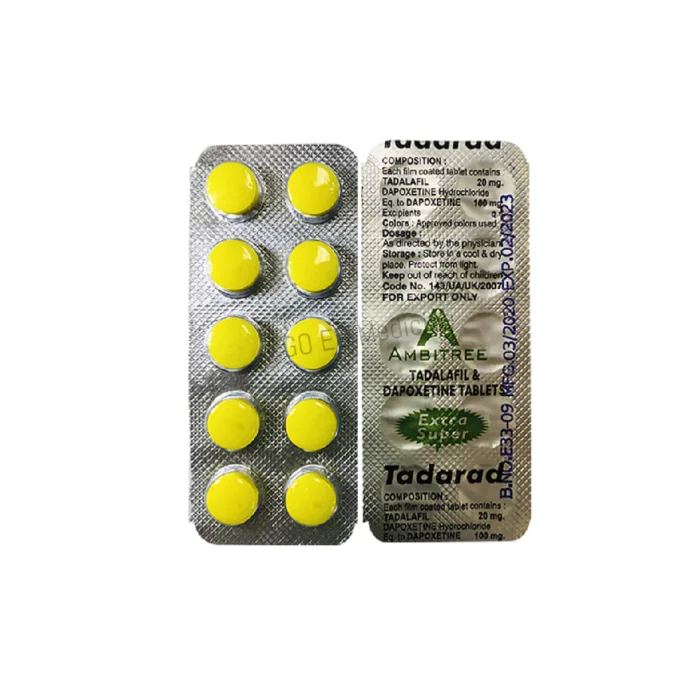 Super Tadarad (Tadalafil & Dapoxetine) Tablet 2