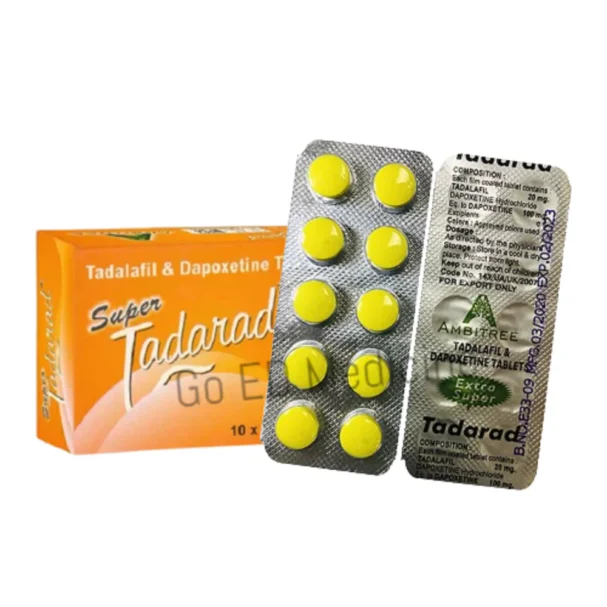 Super Tadarad (Tadalafil & Dapoxetine) Tablet 3