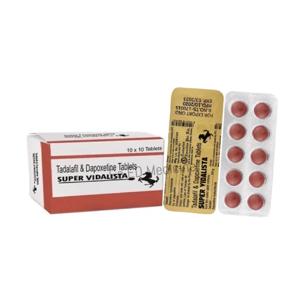 Super Vidalista Tadalafil & Dapoxetine Tablets 3