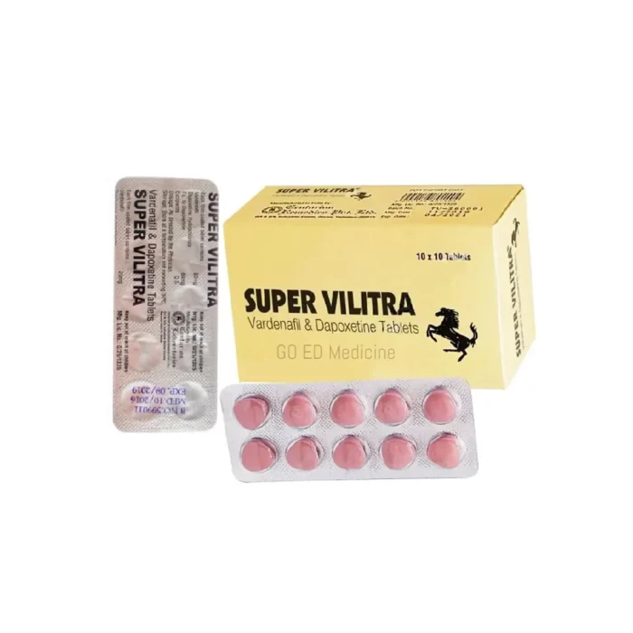 Super Vilitra 80mg Vardenafil Tablet 1