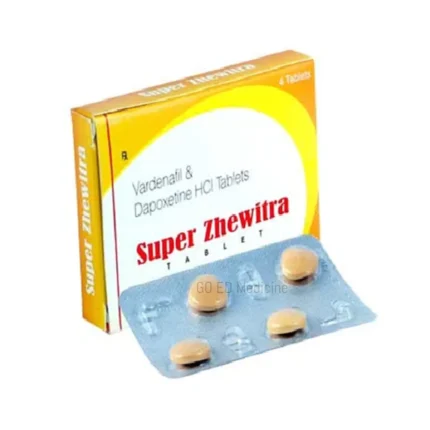 Super Zhewitra 80mg Vardenafil & Dapoxetine Tablet 1