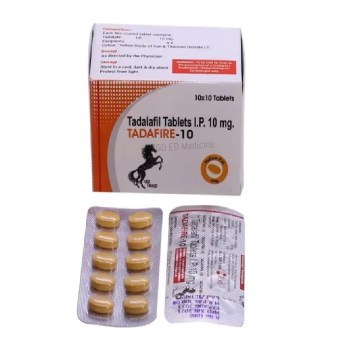 Tadafire 10mg Tadalafil Tablet 1