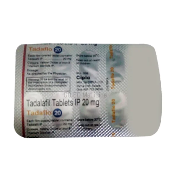 Tadaflo 20mg Tadalafil Tablet 2