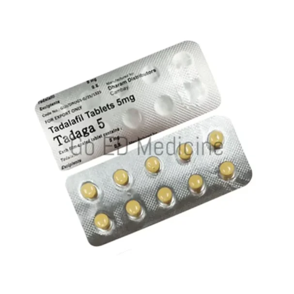 Tadaga 5mg Tadalafil Tablet 2