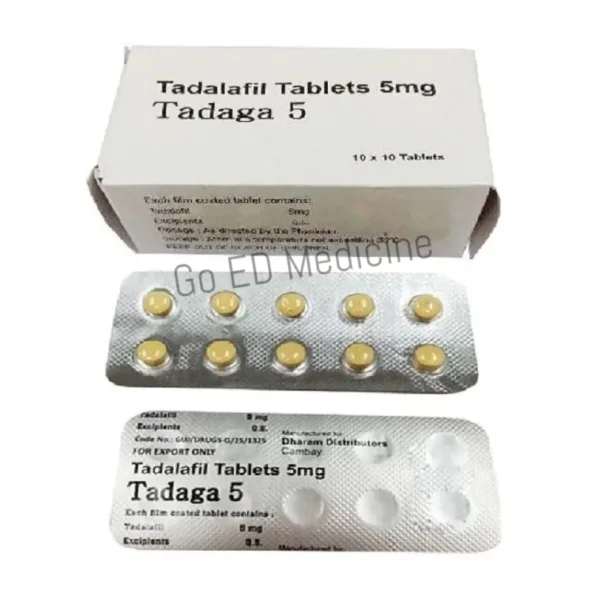 Tadaga 5mg Tadalafil Tablet 3