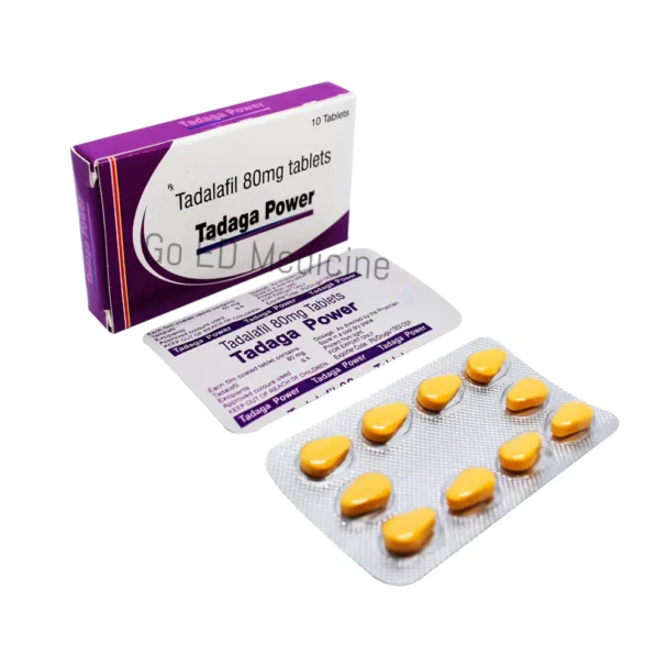 Tadaga Power 80mg Tadalafil Tablet 3