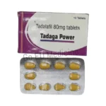 Tadaga Power 80mg Tadalafil Tablet 4