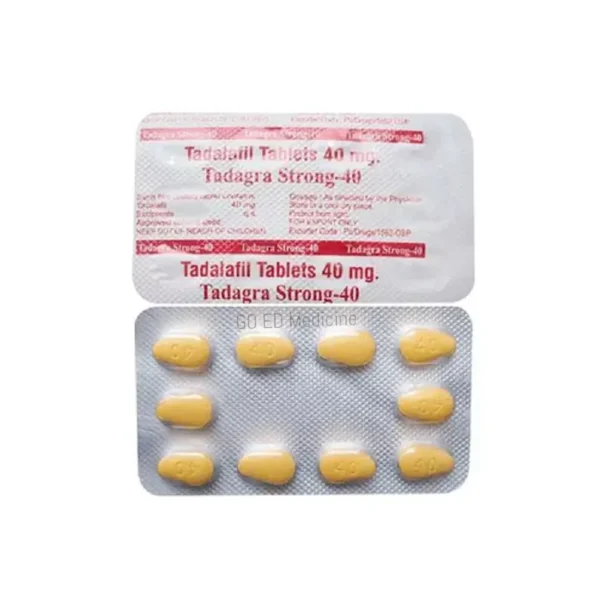 Tadaga Strong 40mg Tadalafil Tablet 2