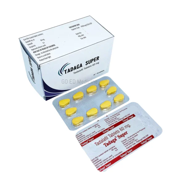 Tadaga Super 60mg Tadalafil Tablet 3